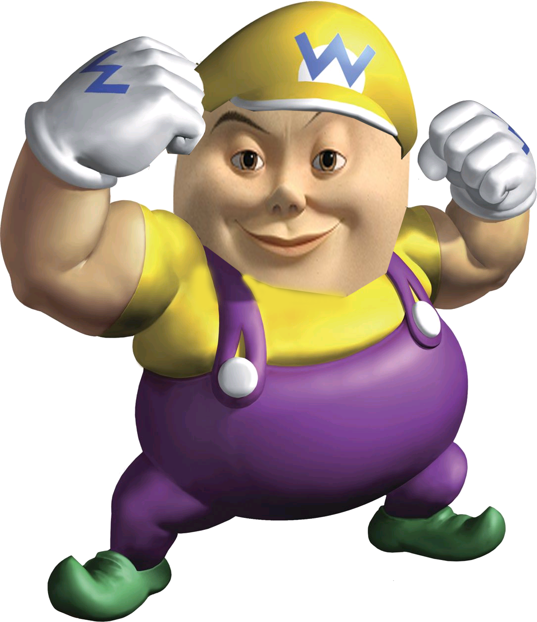 Super Mario 64 Ds Super Mario 64 Wario Land - Mario Party The Top 100 Wario (1085x1256), Png Download