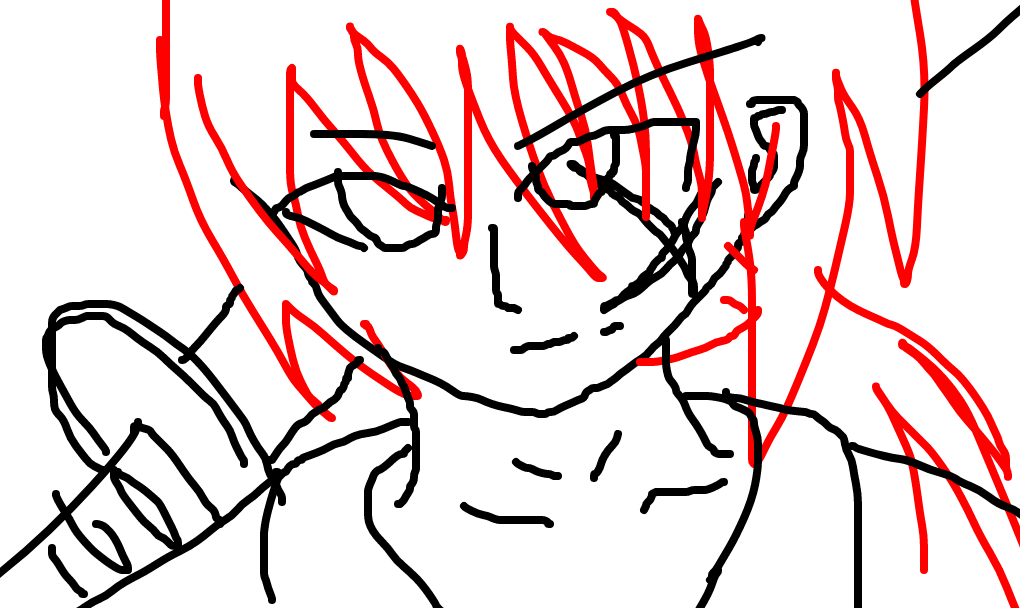 Rurouni Kenshin - Line Art (1020x608), Png Download