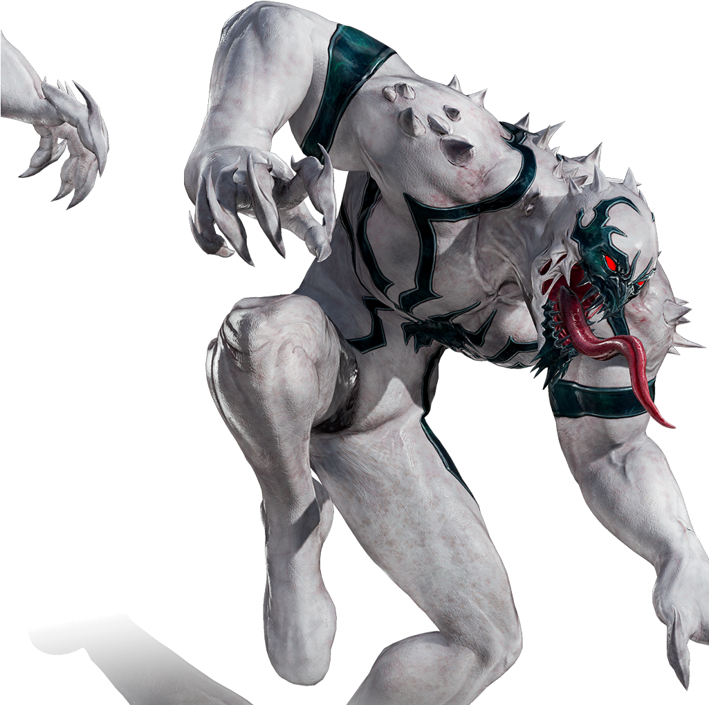 Venom And Anti-venom's Colors In Marvel Vs Capcom Infinite - Anti Venom Marvel Vs Capcom Infinite (1024x1024), Png Download