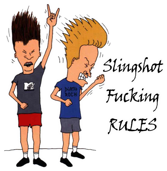 Slingshot-coverband - Beavis And Butthead Experience (600x600), Png Download