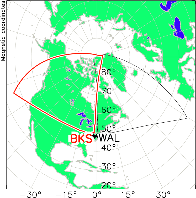 Blackstone Radar Field Of View Map - Us Globe Black And White (800x800), Png Download