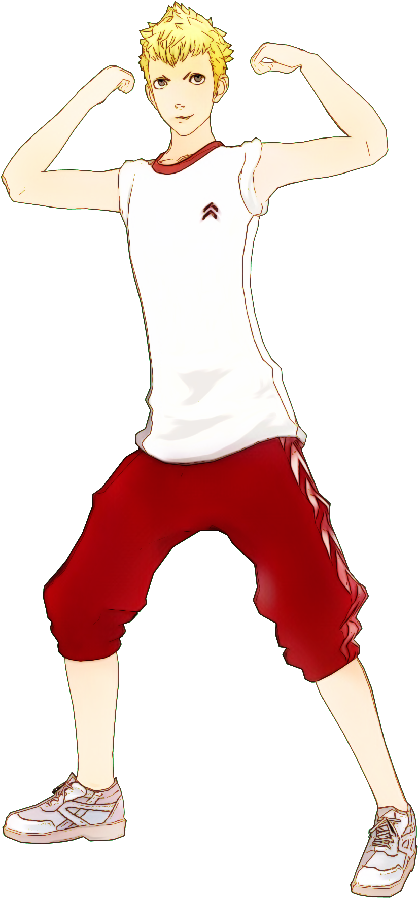 Tags Persona 5, Persona, Art By Me, Ryuji Sakamoto - Ryuji Sakamoto Muscles (1665x1802), Png Download