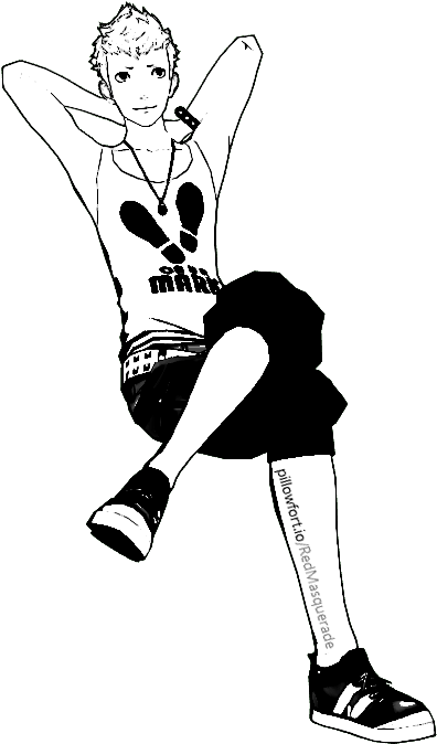 Tags Persona 5, Persona, Art By Me, Ryuji Sakamoto - Illustration (522x698), Png Download