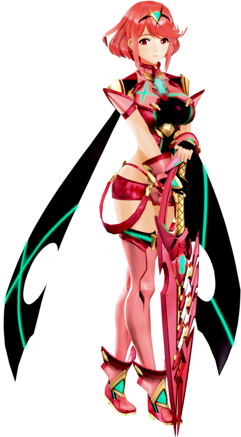 Xenoblade Chronicles - Super Smash Bros Ultimate Rex And Pyra (878x910), Png Download