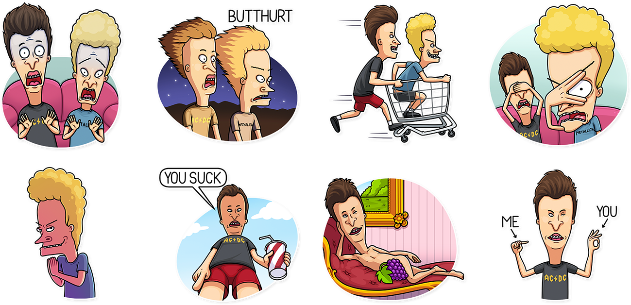 Add The Stickers On Telegram - Cartoon (1400x666), Png Download