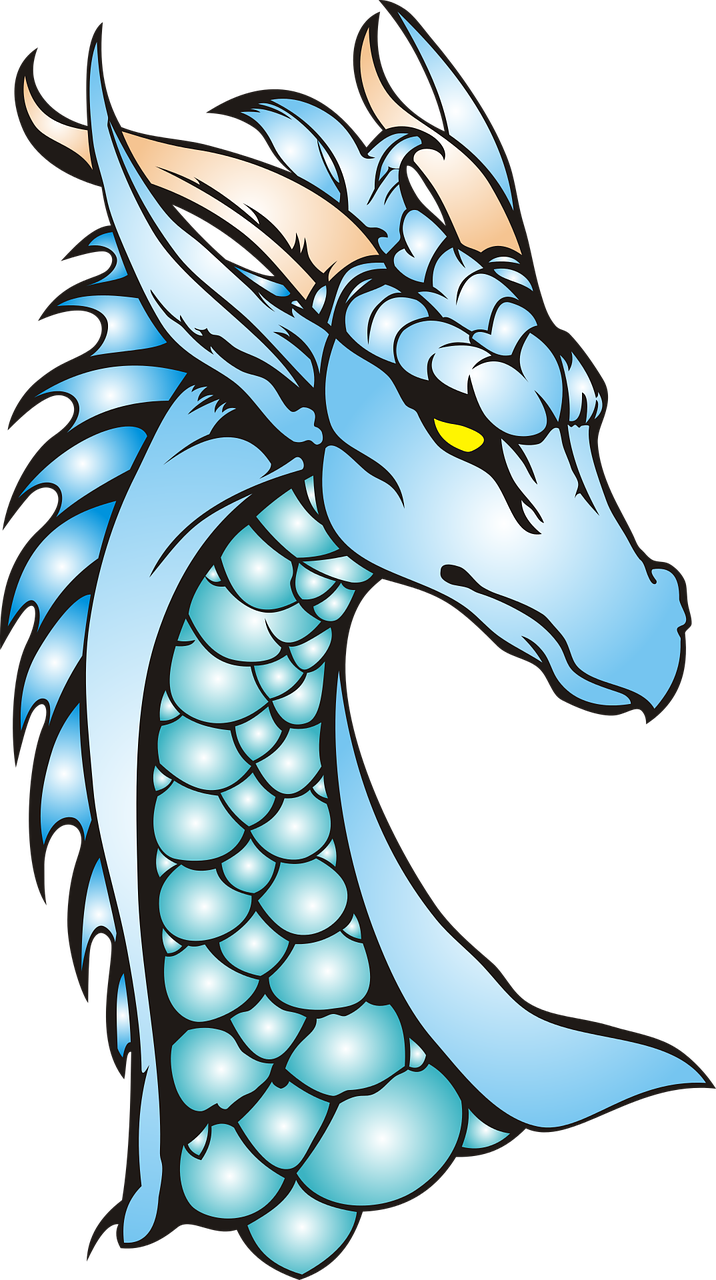 Dragon,neck,the Head Of The,scales,no Background,horns, - Dragon Head And Neck (716x1280), Png Download