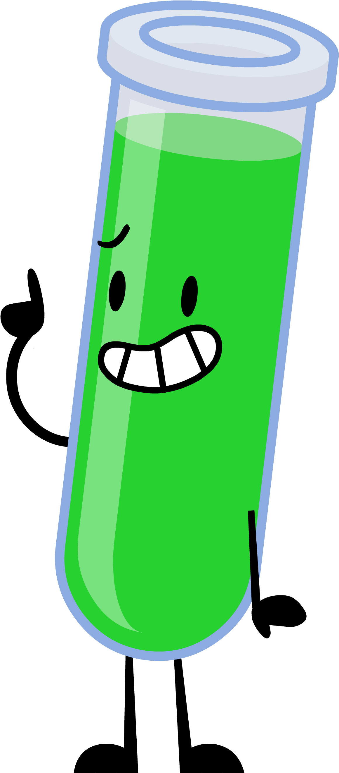 Test Tube - Inanimate Insanity Test Tube (1241x2680), Png Download