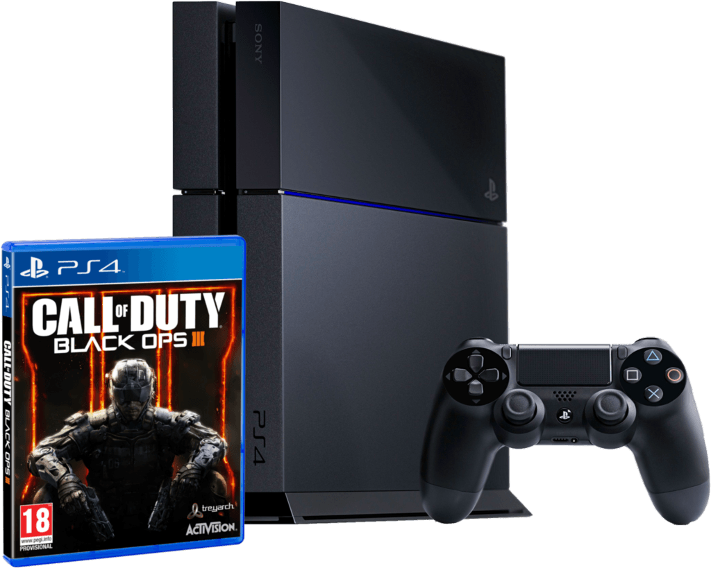 Pack Ps4 Call Of Duty Black Ops 3 Consola Sony Ps4 - Playstation 4 Edicion Call Of Duty Black Ops 4 (1128x900), Png Download