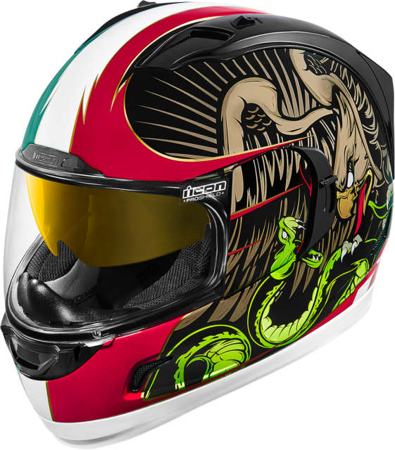 Icon Alliance Gt Motorcycle Helmet Al Gt Labandera - Icon Alliance Gt La Bandera (561x640), Png Download