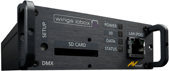 Wings Iobox Dmx Min - Electronics (800x534), Png Download
