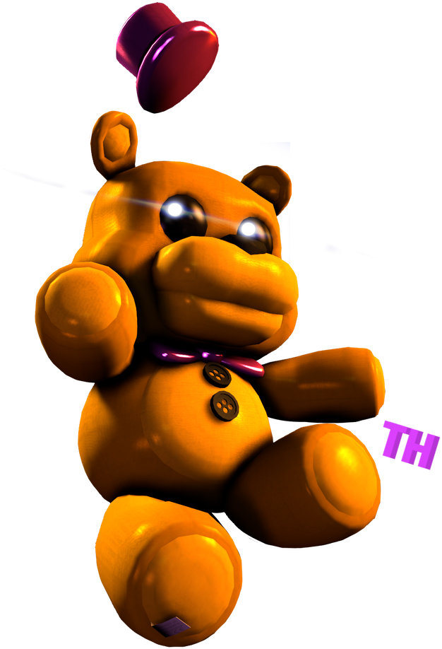 854 X 936 5 - Fnaf Fredbear Plush Sfm (854x936), Png Download