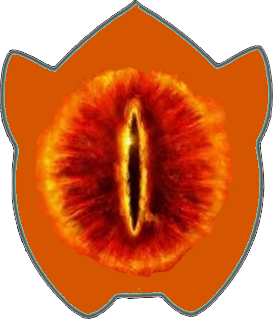 Sticker Other Luma Oeil Sauron - Lord Of The Rings Eyes (540x631), Png Download