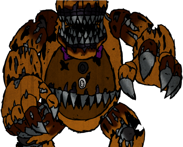 Nightmare Clipart Fredbear - Illustration (640x480), Png Download
