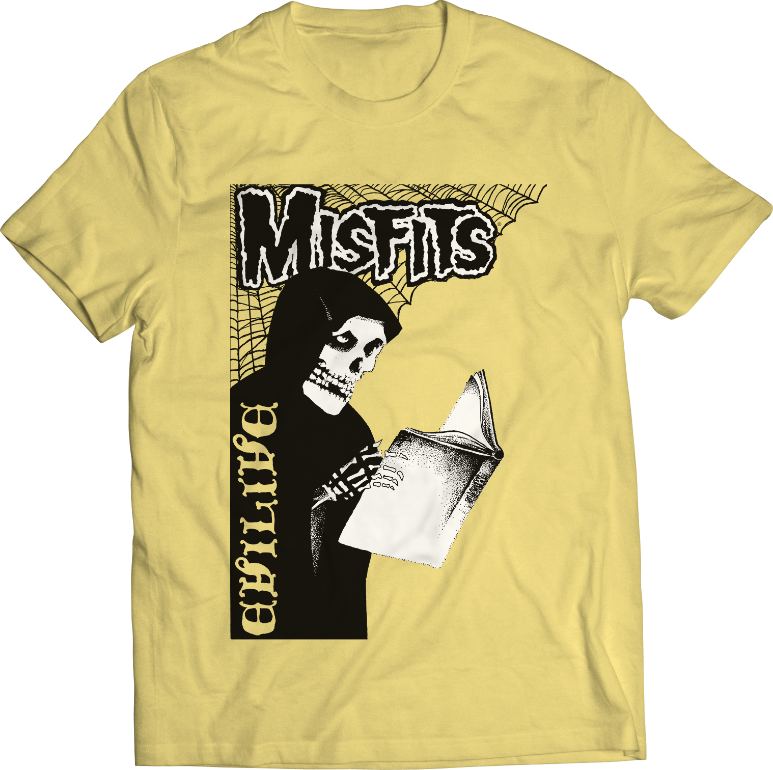Misfits "evilive Book" Limited Edition T-shirt - Keep On Smiling Jake Paul (1518x1512), Png Download