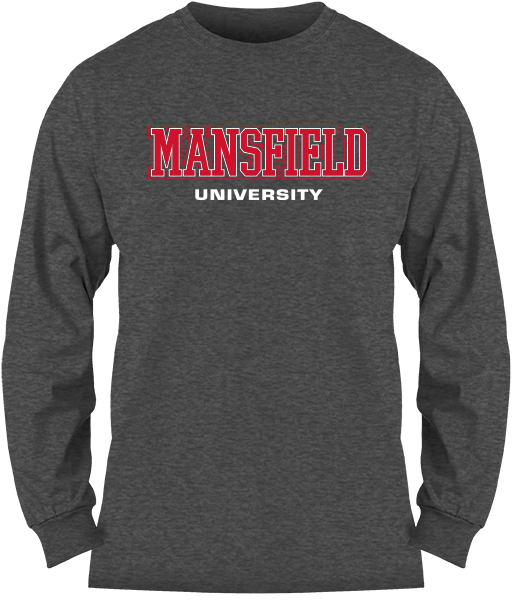 Msp Mansfield University Ls Tee - Long-sleeved T-shirt (542x681), Png Download