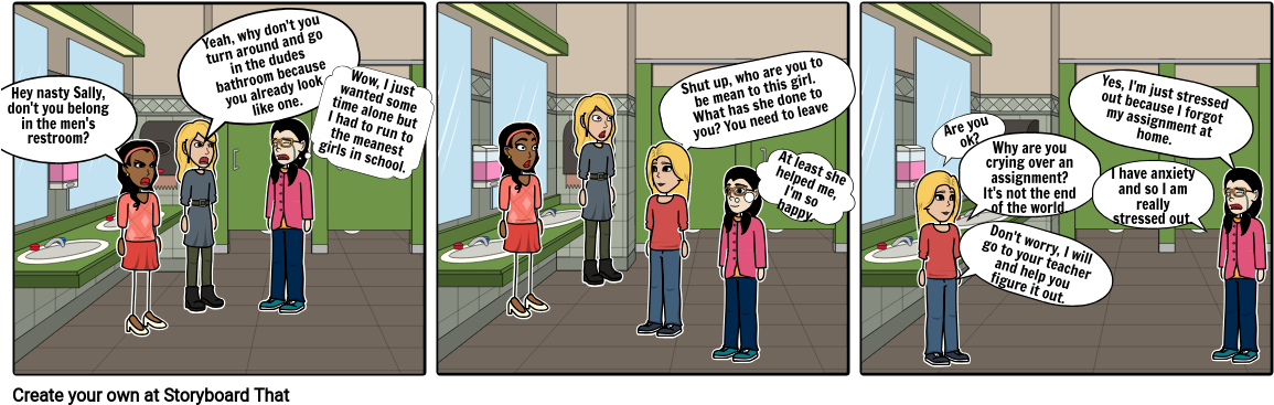 Anxiety P2 - Comics (1165x386), Png Download