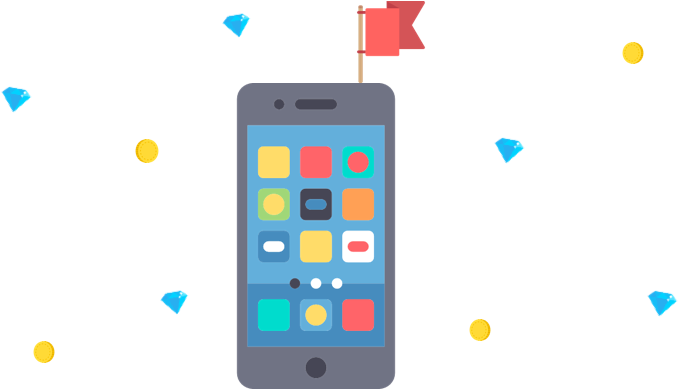 Iphone (1000x452), Png Download