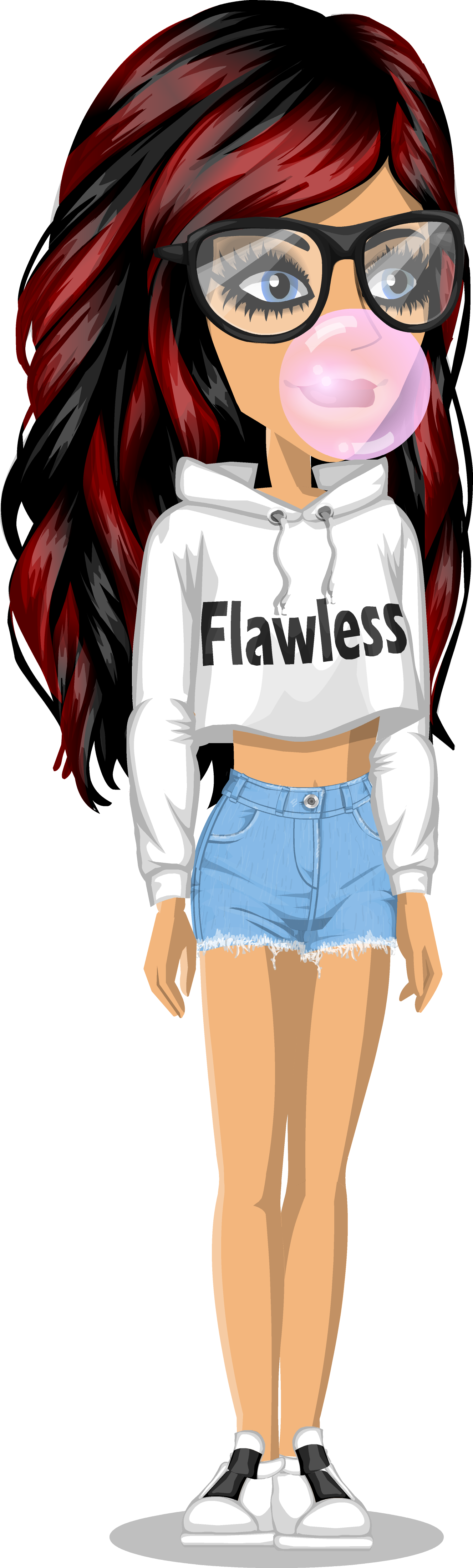 Xxxkandiixxx - Girl (1326x4391), Png Download