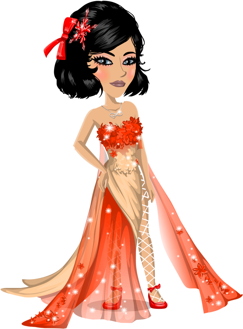 Qxeencesss - Movie Star Planet Dress (817x1125), Png Download