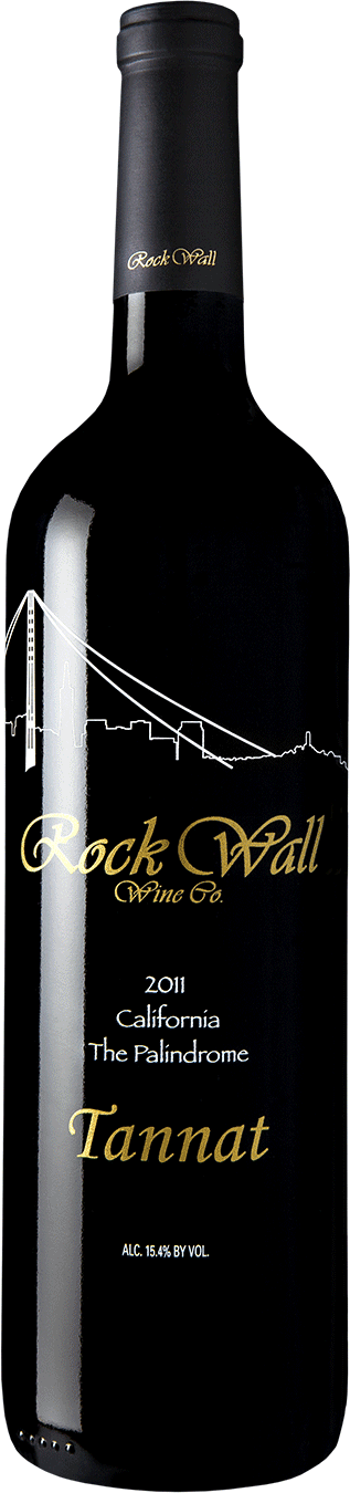 Bottle Of Rock Wall 2011 Tannat - Trinity Hill Gimblett Gravels The Gimblett (317x1350), Png Download