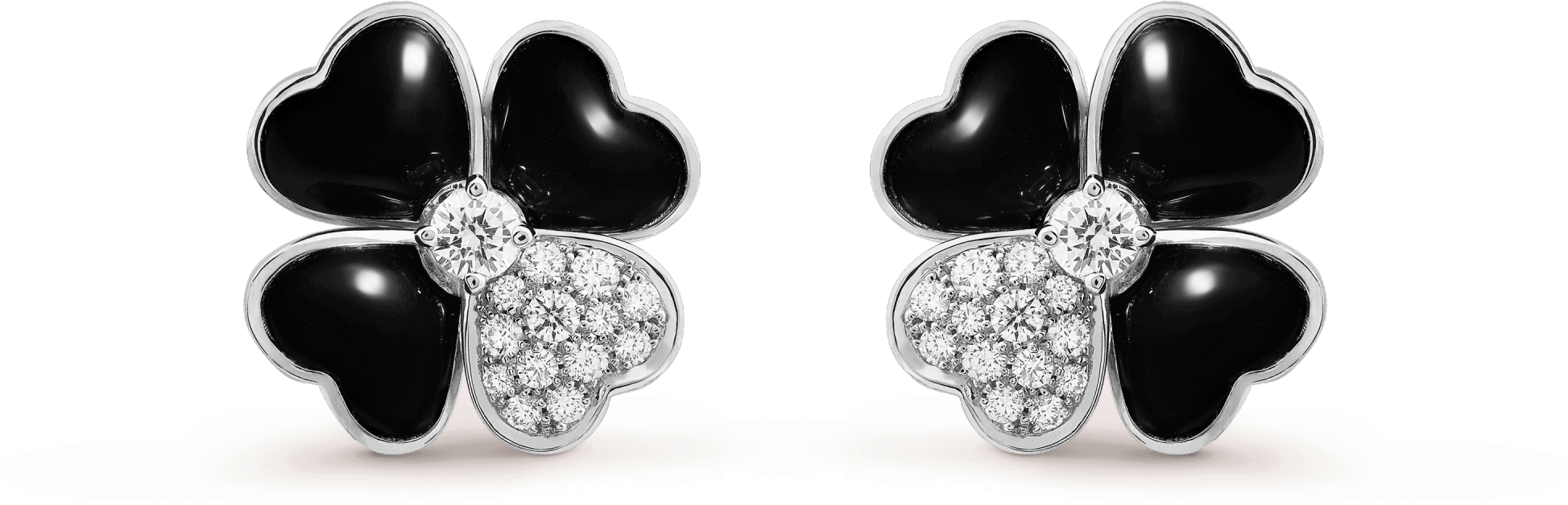 Cosmos Earrings, Medium Model - Van Cleef & Arpels Cosmos Earrings Woman Medium (2000x2000), Png Download