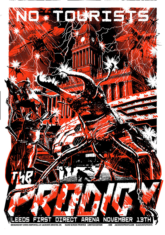 Leeds No Tourist Poster Sold Out - Prodigy No Tourists Posters (800x800), Png Download