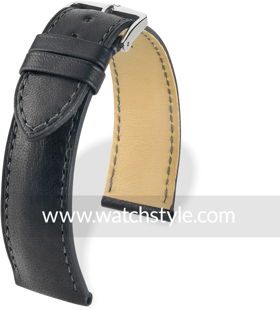 Hirsch Nappa Black - Strap (1200x1200), Png Download