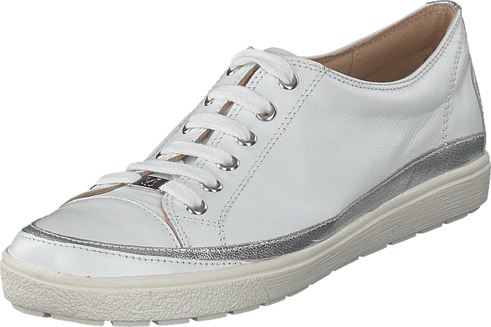 Manou White Nappa - Walking Shoe (705x469), Png Download