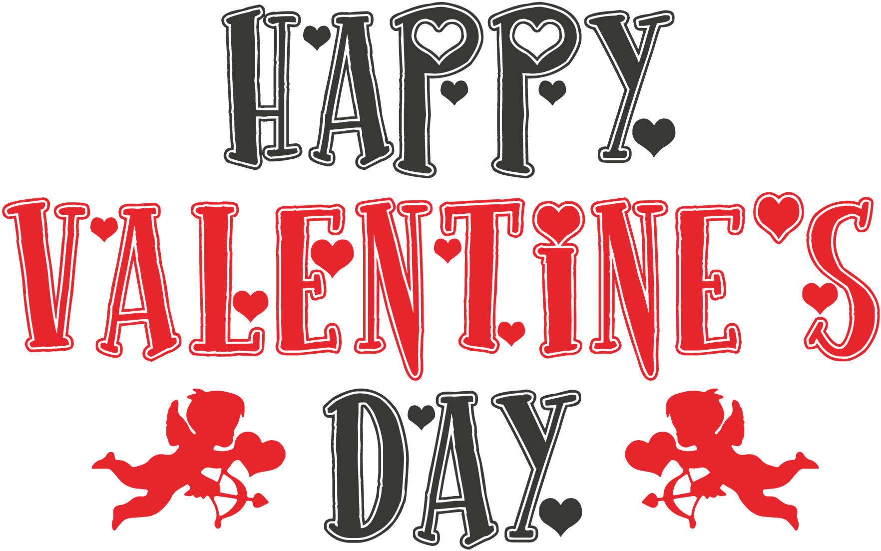 Happy Valentines Day 2045473 1920 - Transparent Background Valentine Clipart (1920x1152), Png Download