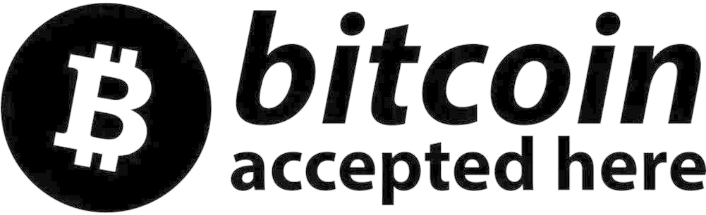 Bitcoin Accepted Here Button Free Png Image - Bitcoin (1000x578), Png Download