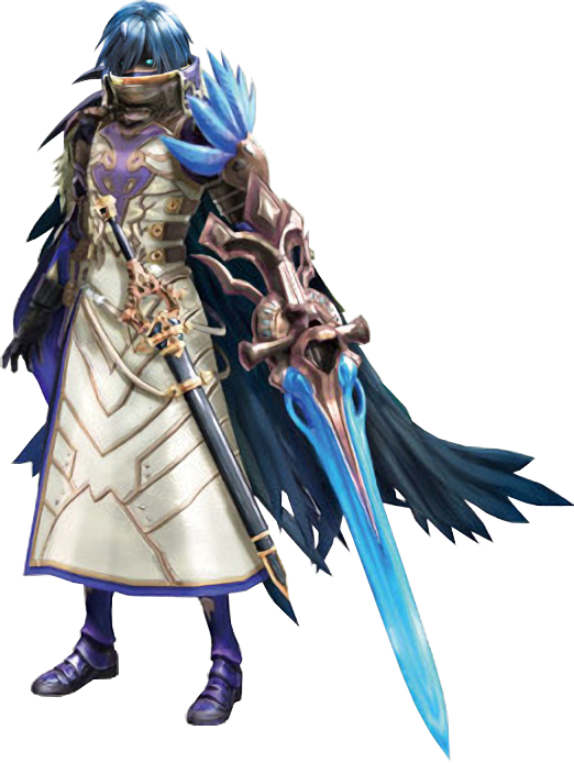 Chrom - Tokyo Mirage Sessions Chrom (522x694), Png Download