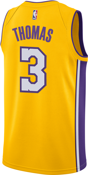 Isiah Thomas Shirt - Isaiah Thomas Lakers Jersey (500x667), Png Download
