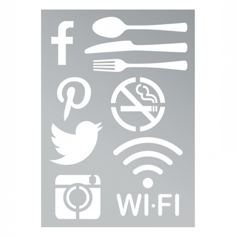 White Liquid Chalk Spray - No Smoking Black And White (900x750), Png Download