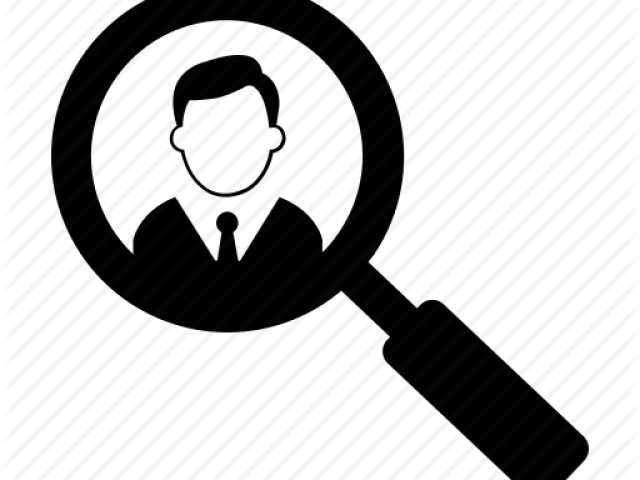 Person Icons Worker - Men With Search Icon (640x480), Png Download