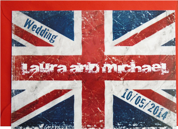 Union Jack Invitation - Small United Kingdom Flag (591x591), Png Download