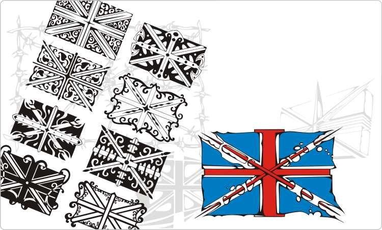 Union Jack Flames & Tattoos - Union Jack Tattoo (750x451), Png Download