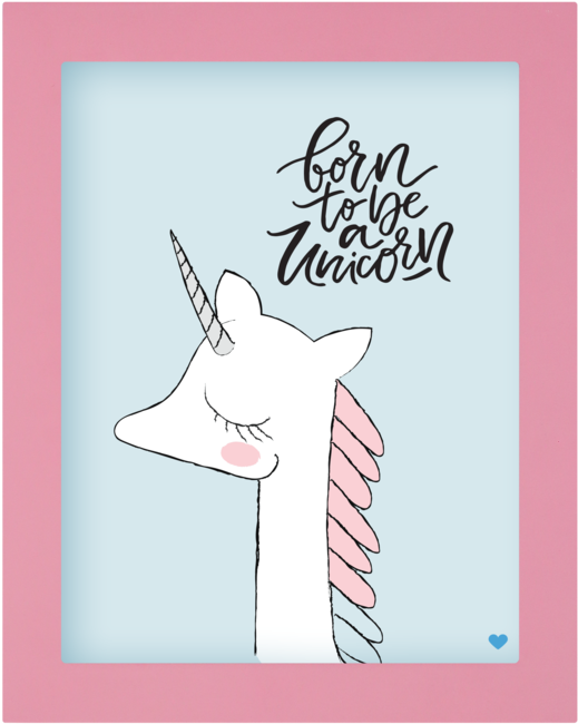 Deletrea - Deletrea - Cuadros De Unicornios (740x740), Png Download