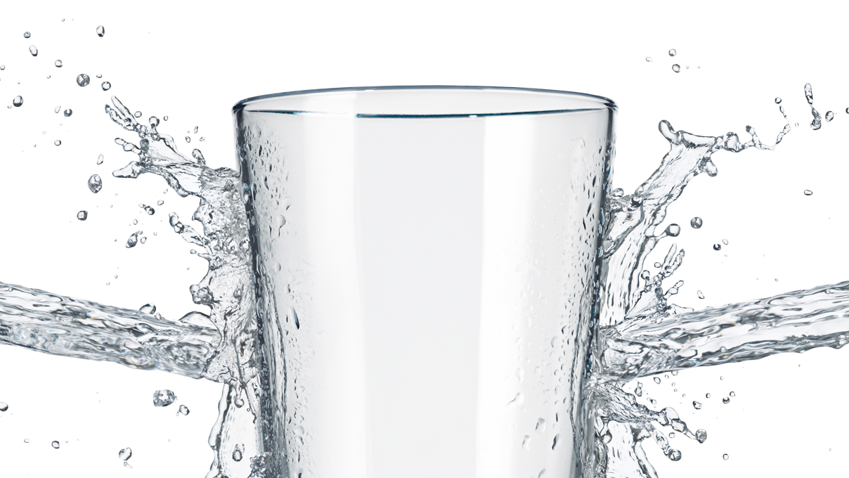 Water Glass Smash Meiko - Sketch (1208x680), Png Download