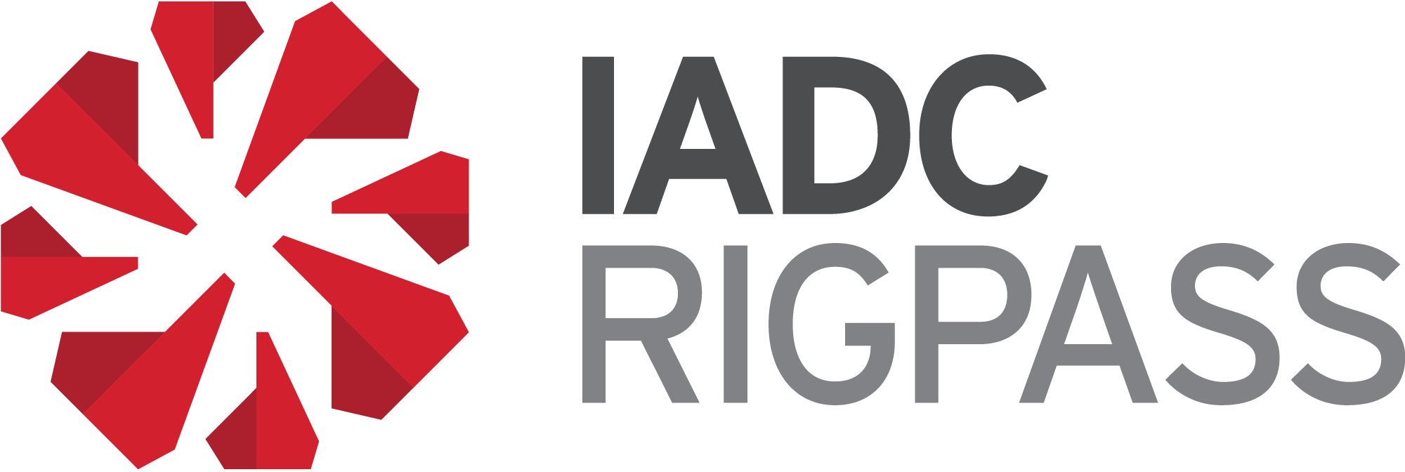 Iadc Rigpass Logo1 - Iadc Rig Pass Logo (2000x672), Png Download