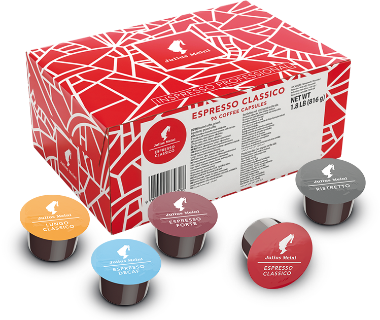 Nespresso®* Compatible Capsules Julius Meinl Капсули (748x666), Png