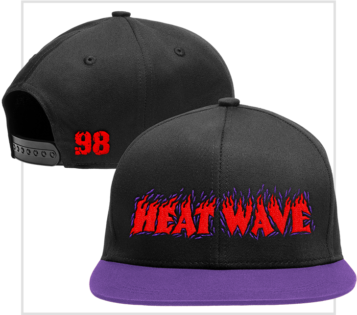 Heat Wave 98' Event Package - Baseball Cap (800x800), Png Download