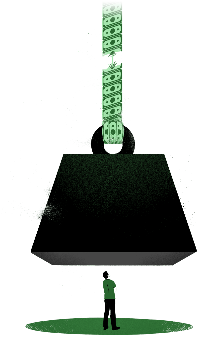 America Is Facing A Financial Crisis - Illustration (906x1400), Png Download