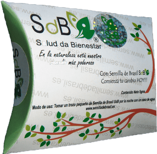Semilla De Brasil Caja - Caja Semilla De Brasil (584x545), Png Download