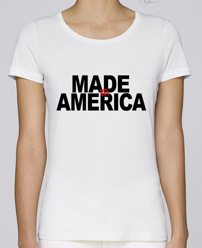 T-shirt Femme Stella Loves Made In America Par 31 Mars - Wingsuit Flying (690x850), Png Download