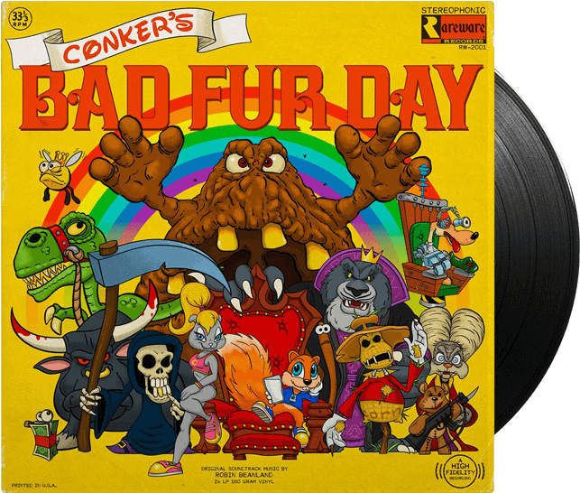 Conker's Bad Fur Day (650x650), Png Download