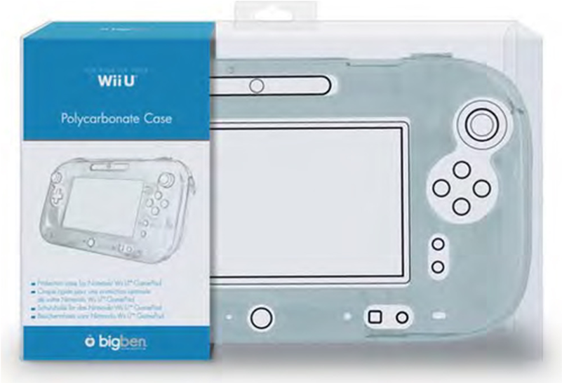 Wiiu Gamepad Polycarbonat Case - Wii U (800x800), Png Download
