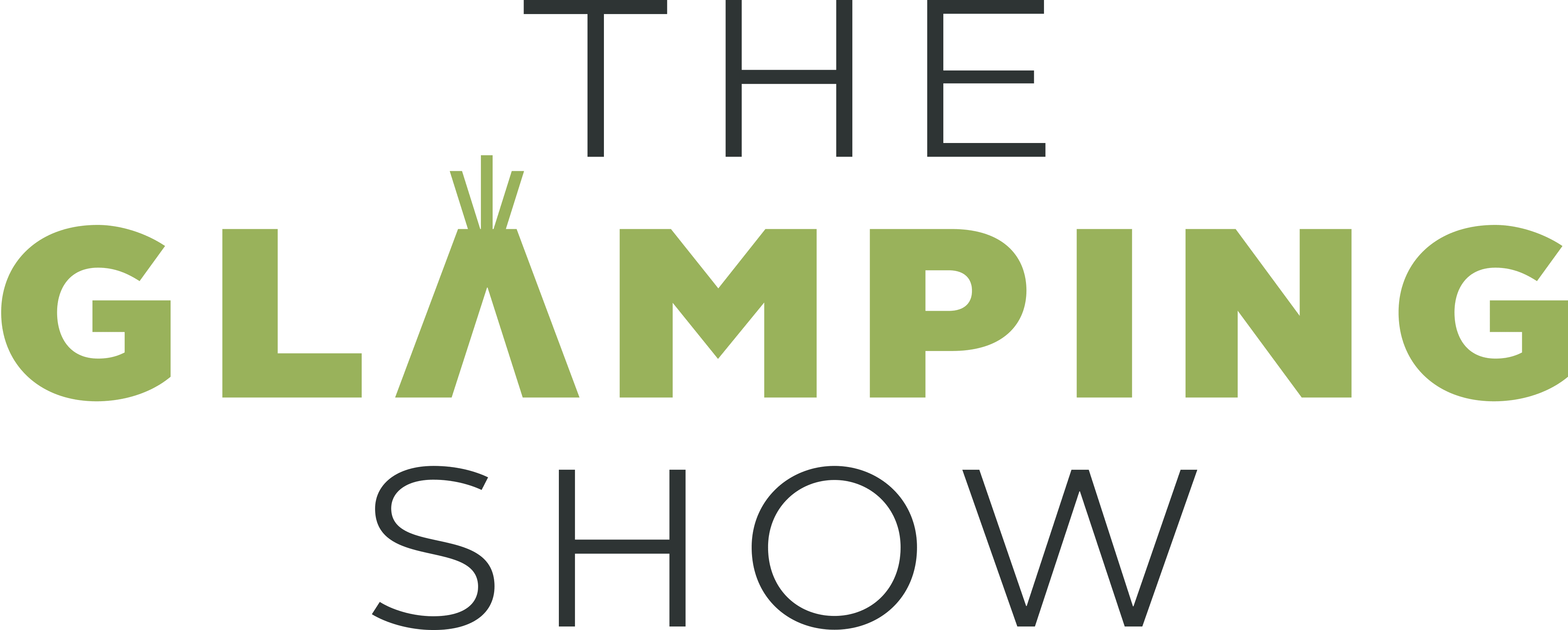 Glamping Show (4001x1608), Png Download