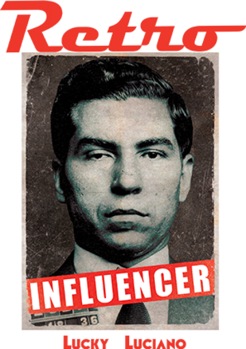 Charles Lucky Luciano (480x680), Png Download