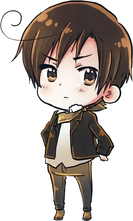 Transparent Romano - Hetalia Romano Transparent (1043x1304), Png Download