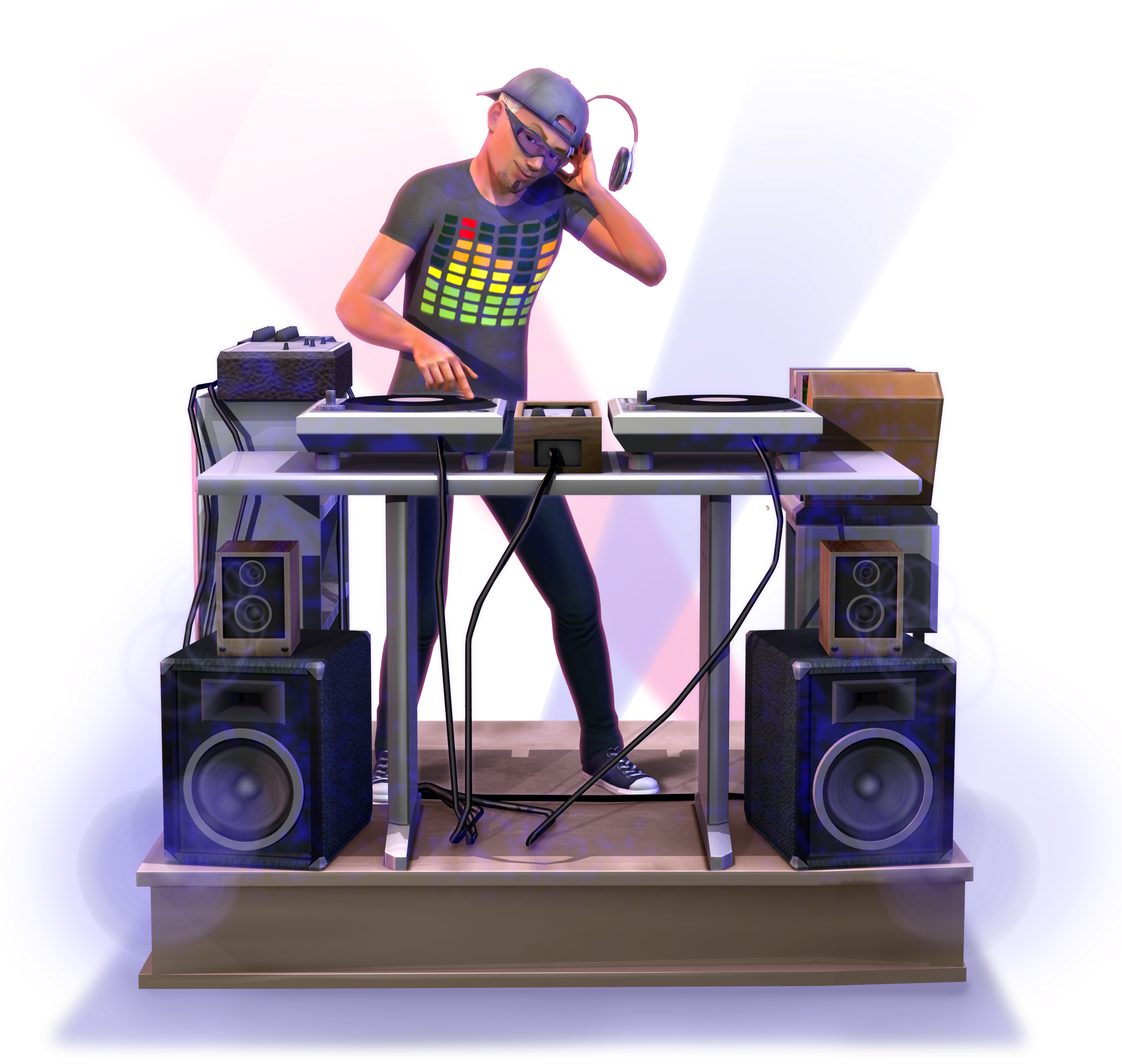 3500 X 3500 27 - Dj On Stage Png (3500x3500), Png Download